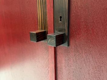 Art Deco Modernist Armoire by A.H. Jansen for L.O.V. Oosterbeek, 1920s 2